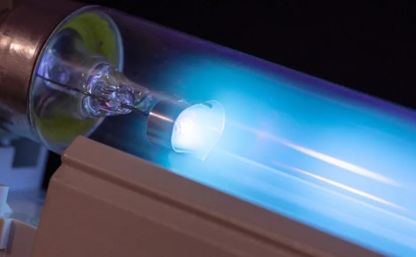 HVAC UV light system