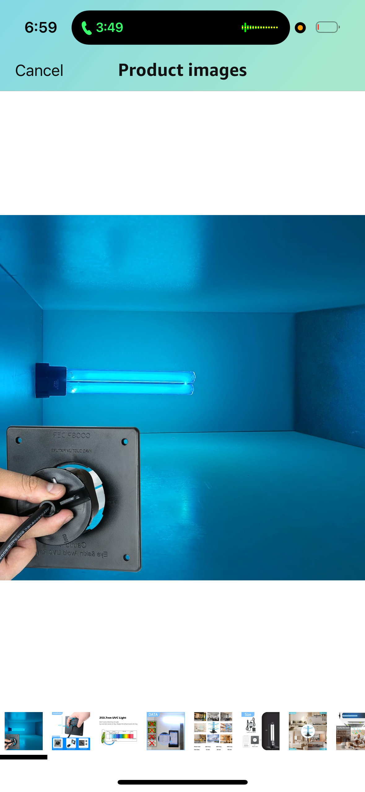 Free UV Light